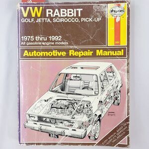 Haynes VW Rabbit 1975-1992 Repair Manual